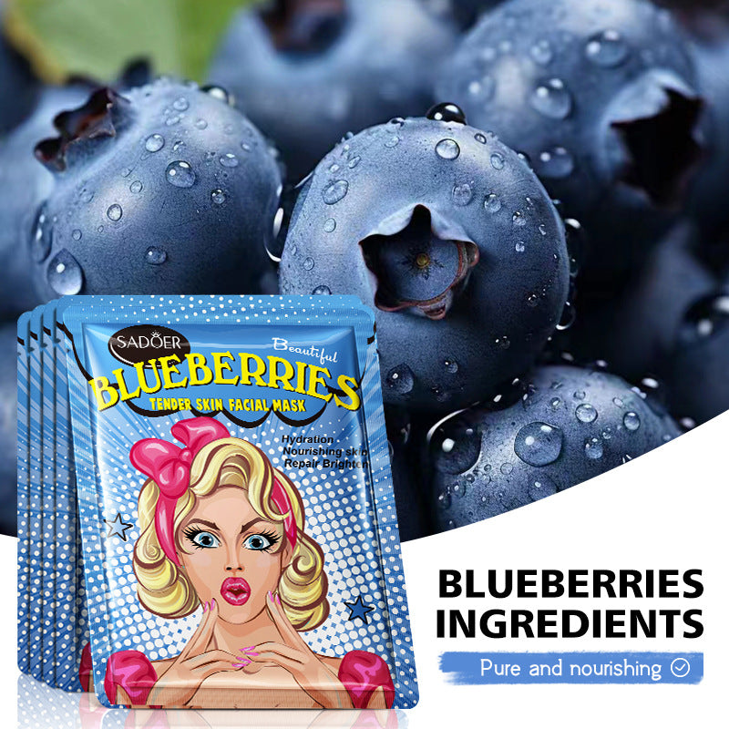 Goddess Mask SADOER Hyaluronic Acid Moisturizing Hydrating Face Mask Sheets Wholesale for  Trade
