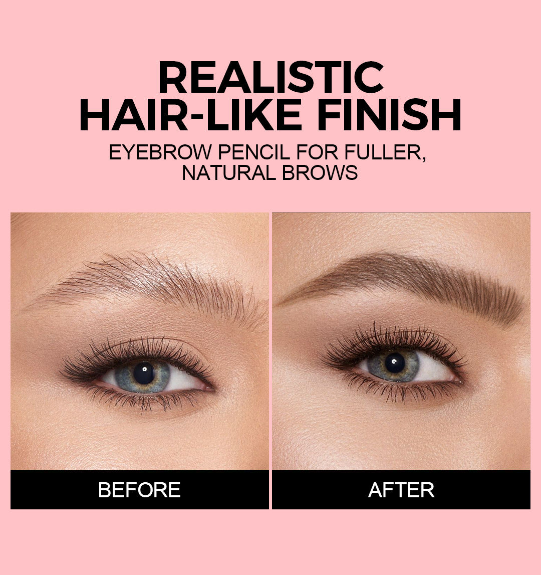 Four-Prong Eyebrow Pencil Wild Eyebrow Waterproof Smudge-Proof Four-Claw Split Liquid Eyebrow Pencil