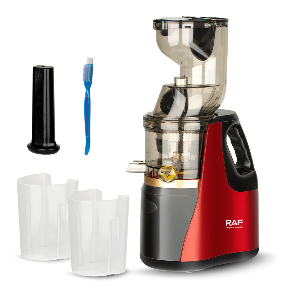 RAF European Standard Fully Automatic Fruit and Vegetable Juice Extractor Multifunctional Juice and Pulp Separator Juicer  Juicer