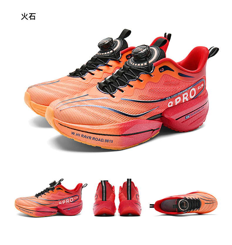 Red Rabbit8pro Hot-selling Parent-Child Breathable Running Shoes Professional Racing Anti-Slip Student Cushioning Rotating Button Sports Shoes