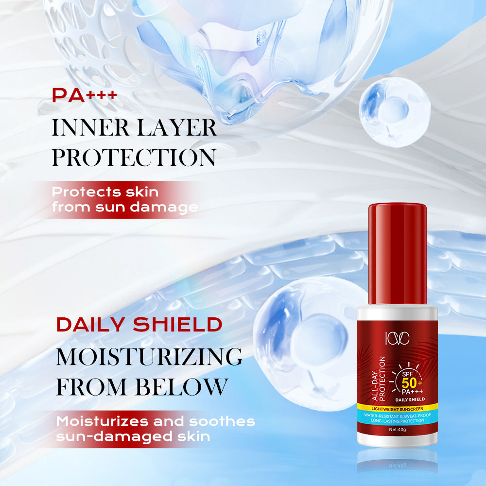 AliExpress ICVC#Isolation Sunscreen Cream40gSPF50Double UV Protection Concealer Cream