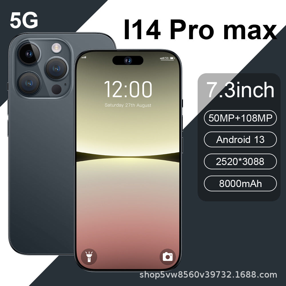 Mobile Phone i14proMax Intelligence16+1TB Android In Stock Wholesale New Model