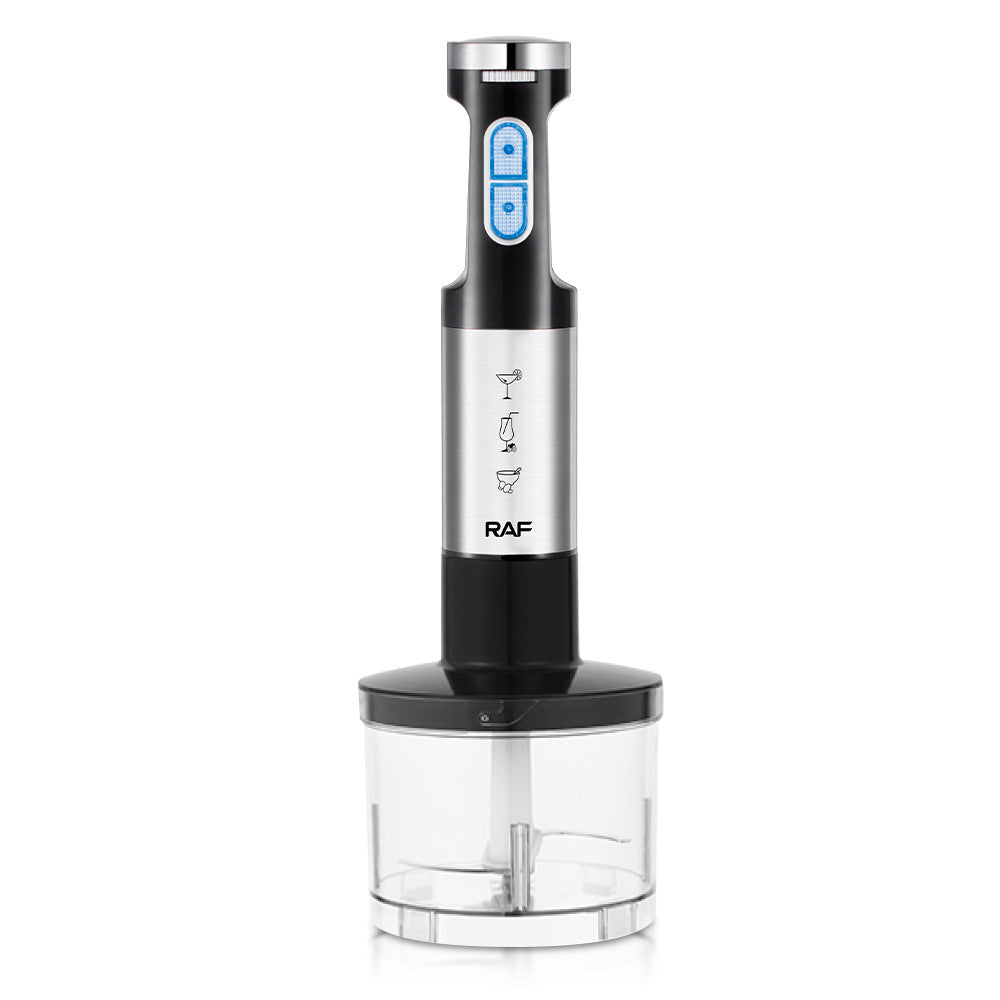 RAF European Standard Portable Household Food Blender 5-in-1 Electric Stainless Steel Cooking Stick Mixer363
