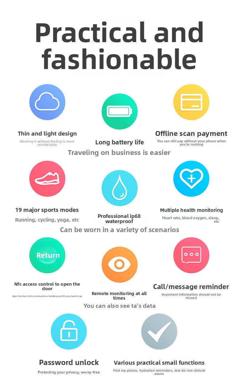 New Private Model h20Smart Watch Multi-Dial Bluetooth Call Sports Bracelet In Stock Ultra-Long Battery Life Sports