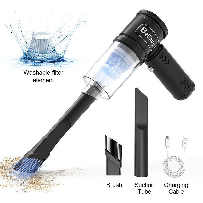 New Wireless Car Vacuum Cleaner Portable Multi-Functional Vacuum Machine High Suction Handheld Small Household
