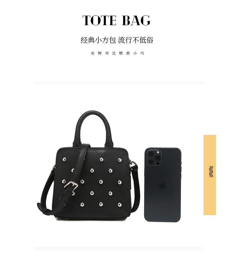 Women's Bag New Classic Small Square Bag Trendy Fashion Handbag Personality Stylish Casual Crossbody Bag