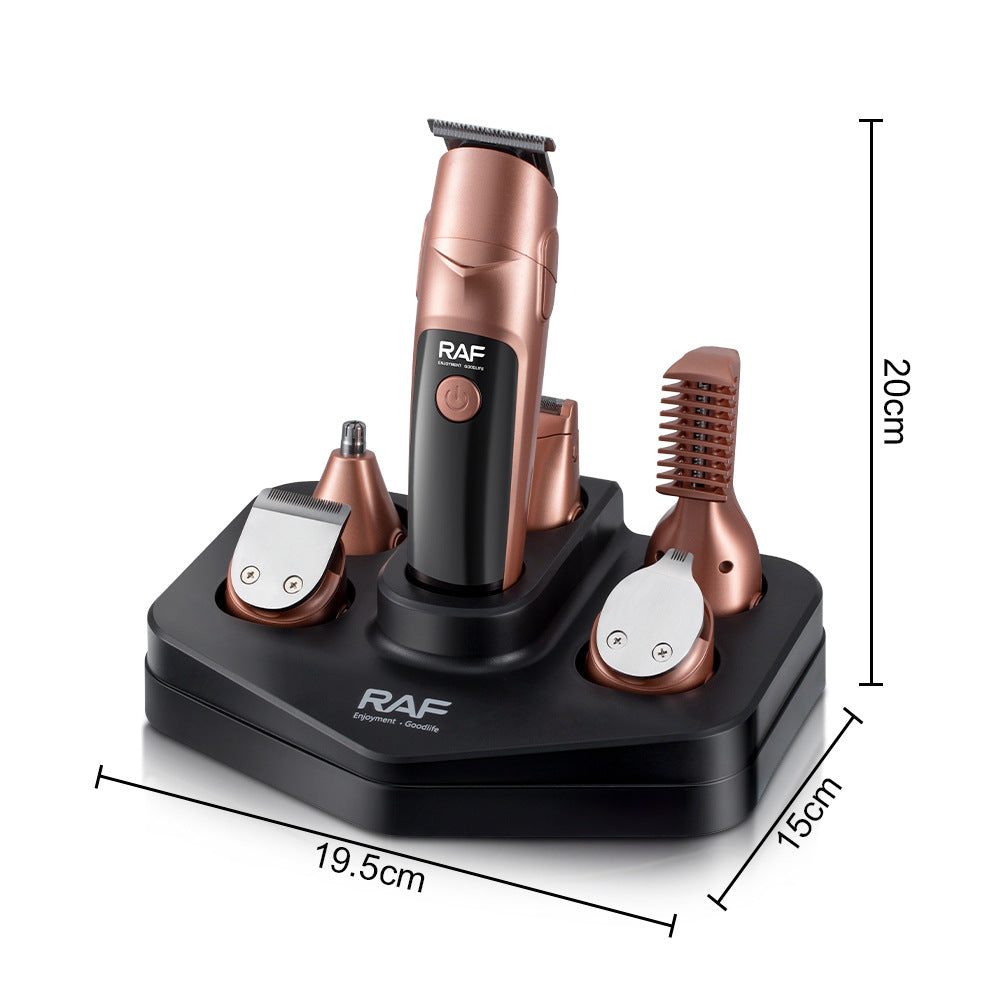 RAF New Electric Shaver Multifunctional Electric Hair Clipper Haircut Set Electric Clipper USB Interface