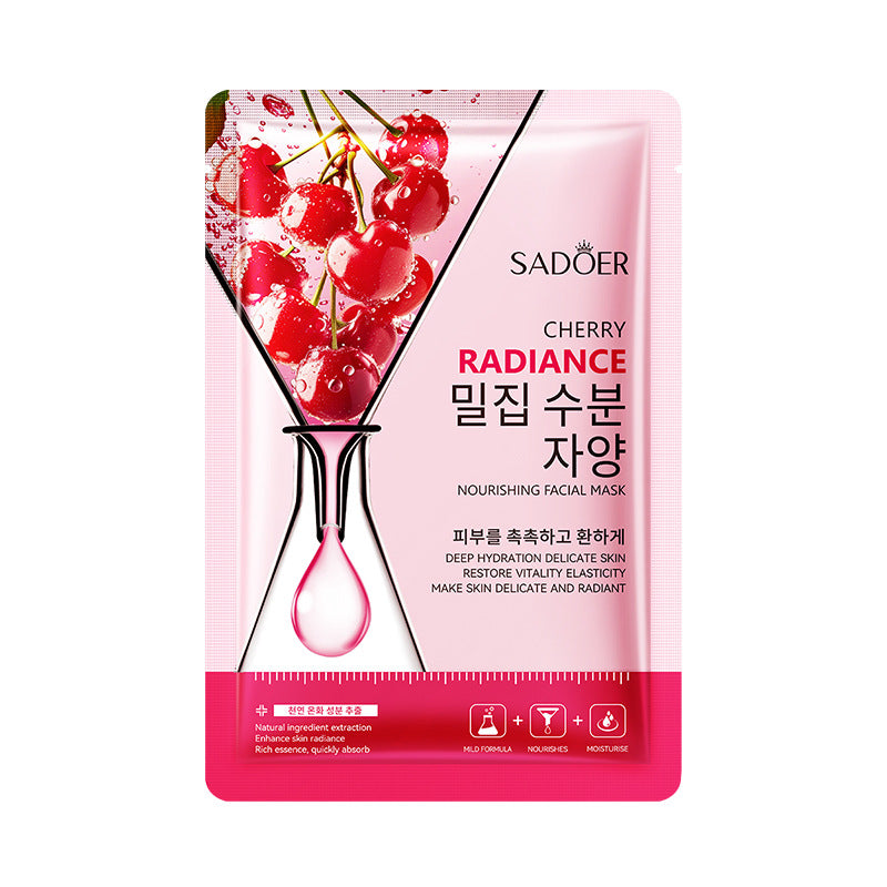 Cucumber Skin Rejuvenation Mask SADOER Hydrating and Moisturizing Plant and Fruit Face Mask  Wholesale