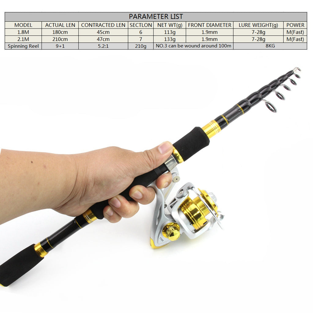Short Section Retractable Lure Rod Carbon Fiber Ultra Short Hard Adjustable Fishing Rod FBA Overseas Warehouse Fishing Gear