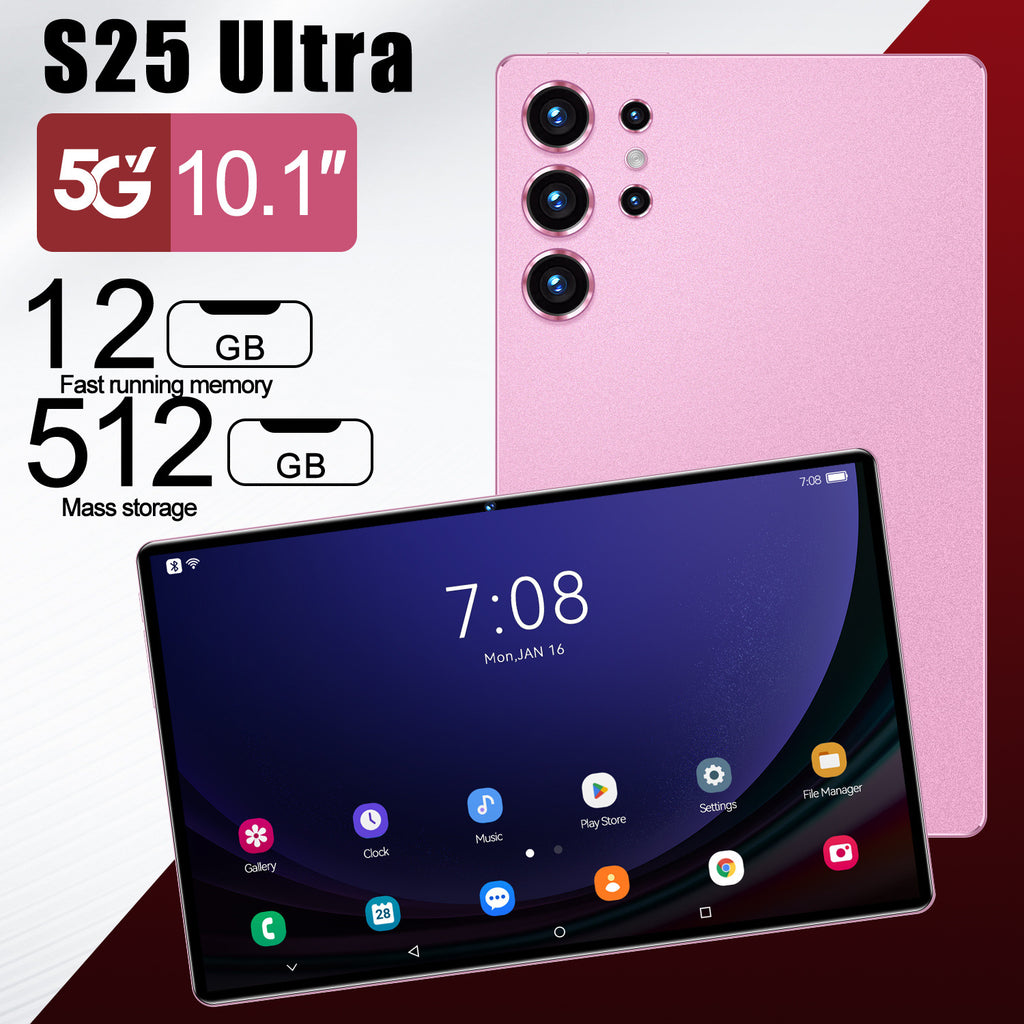 S25 Ultra Tablet Pc5G Plug-in Card Full Netcom Google Store APP Download Video Call Photo