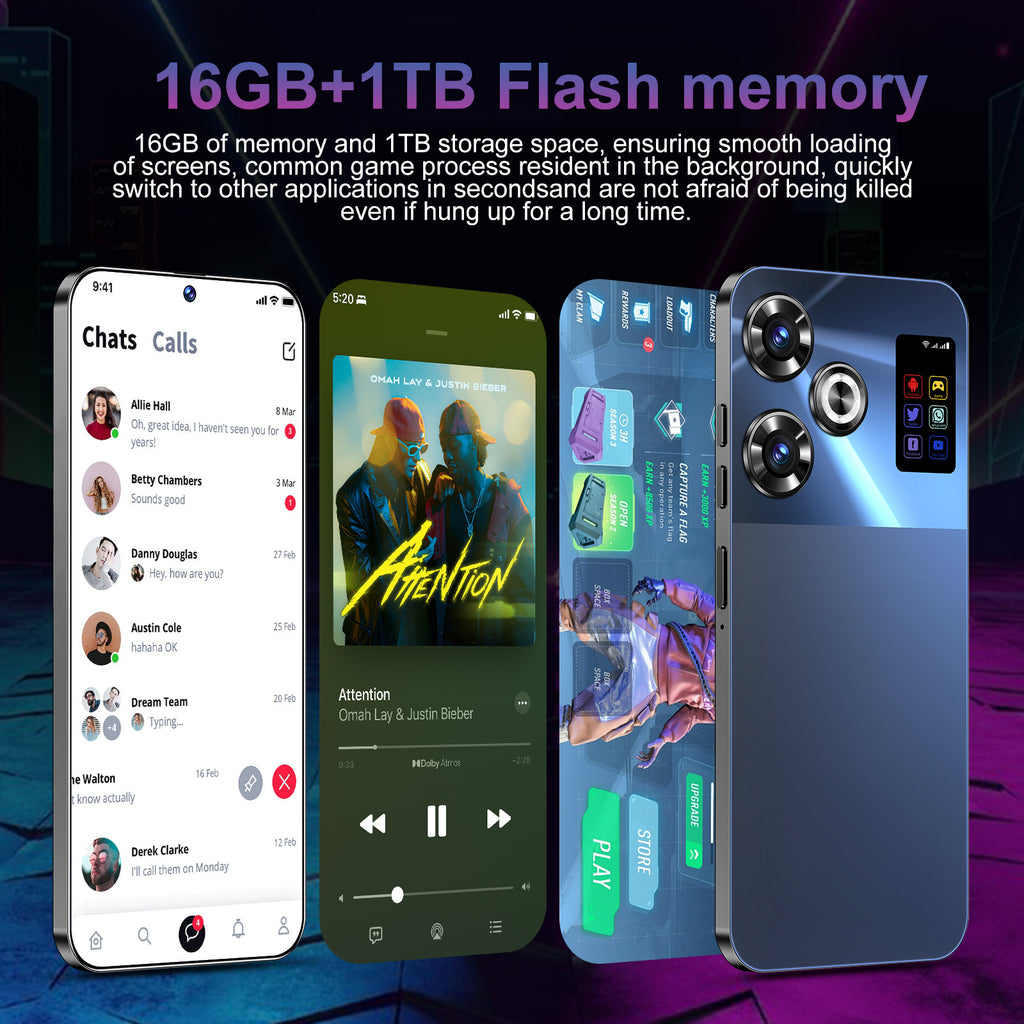 New Hot M6 PRO7.3Inch16+1T Android All-in-One Smartphone Source Available