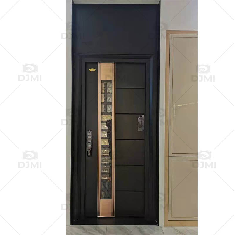 Wholesale Prices Security Steel Door Entry Exterior Metal Steel Main Door Design Security Steel Door for Home