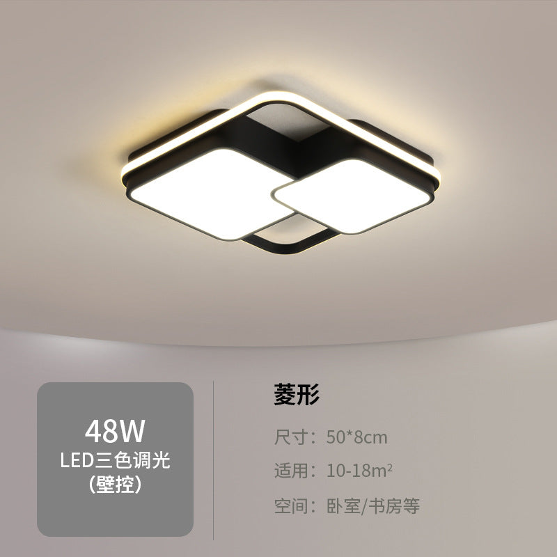 Master bedroom lamp ceiling lamp round room lamp simple modern home use led Nordic Style Study Lamp Cozy and Romantic