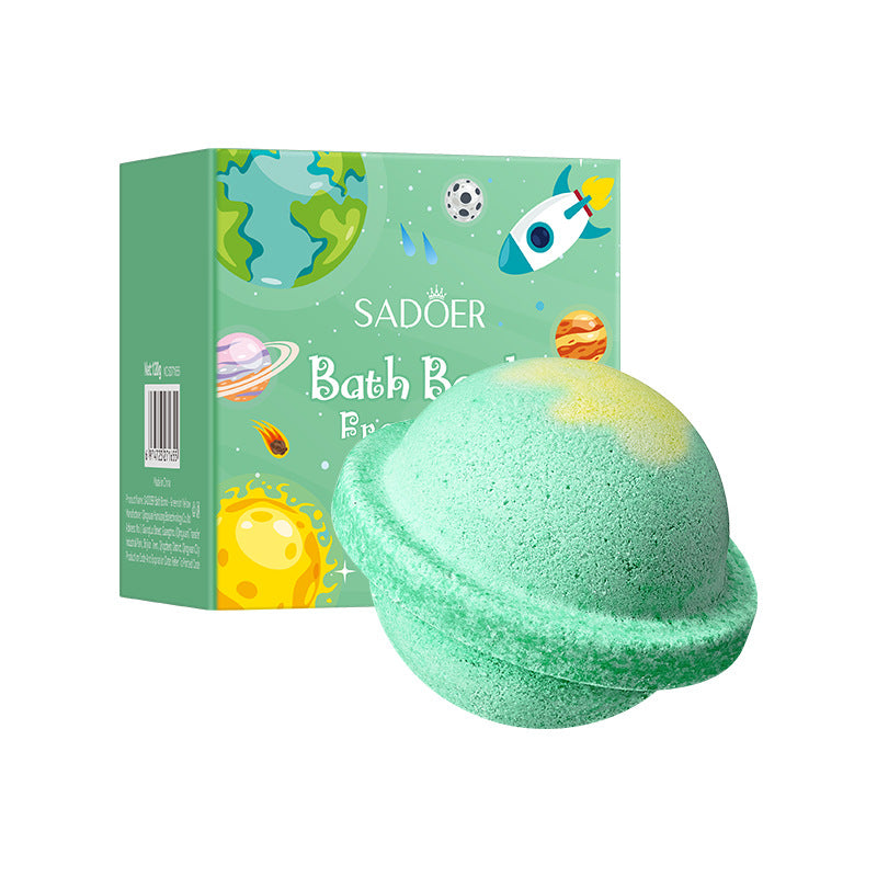 Planet Bath Salt Ball120g SADOER Clean Fragrance Bath Ball  Wholesale