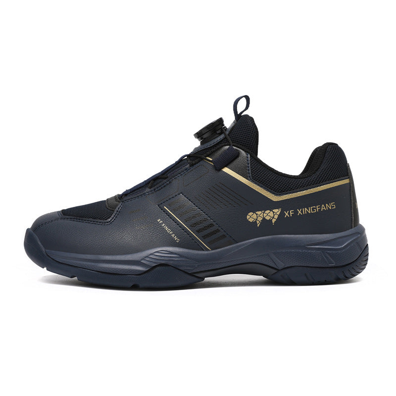 Large Size New Cushioning Anti-Slip Sneakers Breathable Table Tennis Shoes Low-Top Men's Professional Badminton Training Shoes