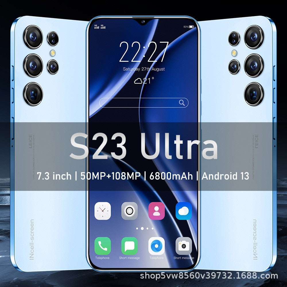 S23+Ultra Specially designed for mobile phones7.3Large Screen HD16+1T Large Memory Source Factory