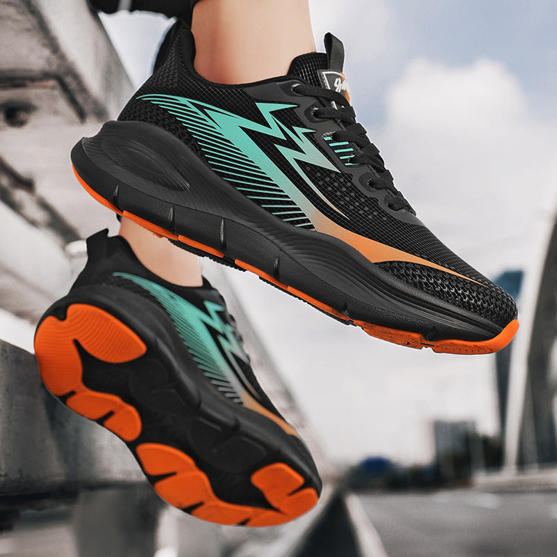 2025New Ultra-Light Fashion Soft Sole Sports Shoes Men's Waterproof Anti-Slip Running Shoes Versatile Casual Trendy Men's Shoes