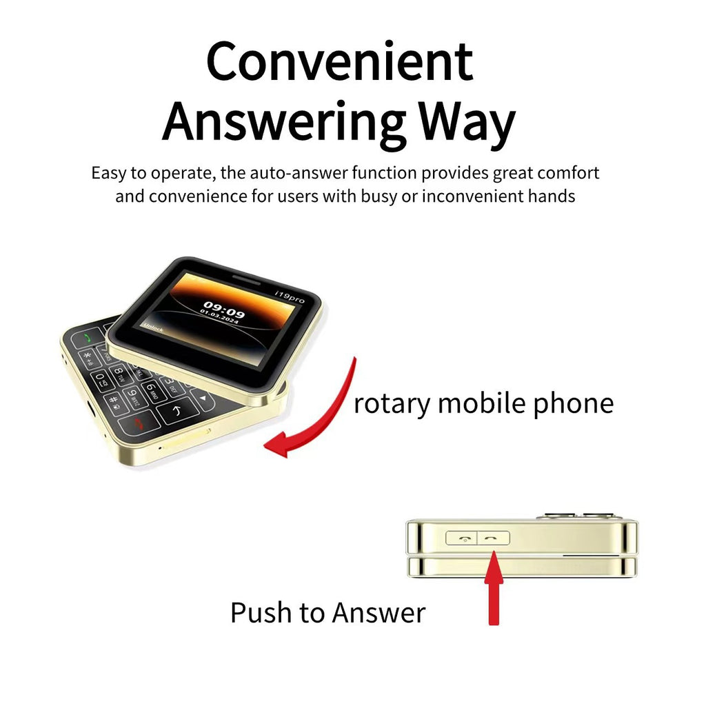 New i19pro Rotating Phone i15pro  i17pro F15mini Children's Student Card