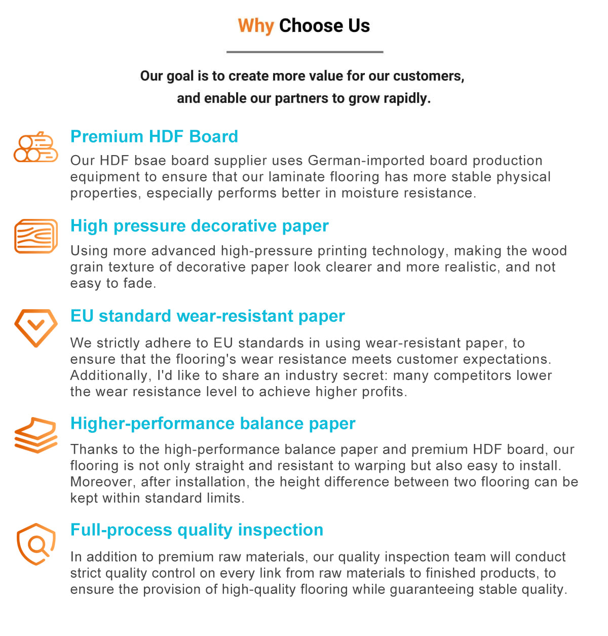 Waterproof Oak Gray White Resist Uv Finish Smooth Mirror Piano Surface Laminate Flooring