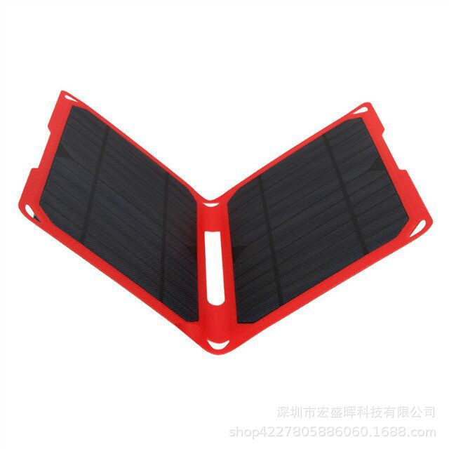 10W Outdoor ETFE Solar Folding Charging Bag Portable Mobile Phone Charger Integrated Laminated Folding Bag