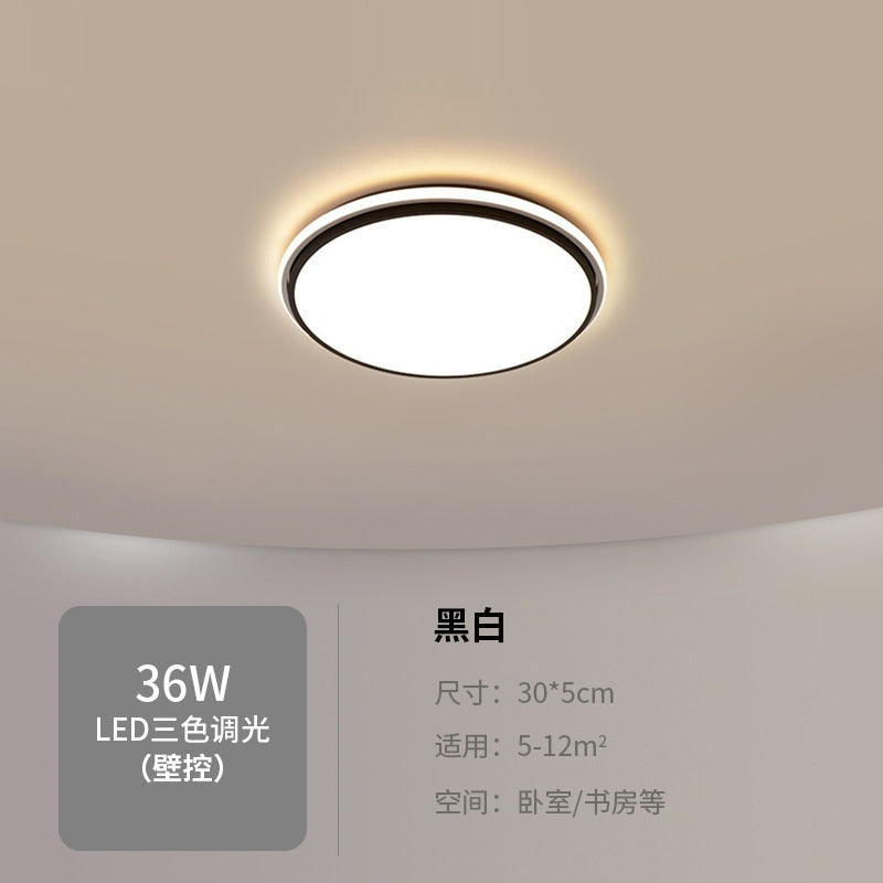 led Ceiling Lamp Nordic Simple Living Room Lamp Round Bedroom Children's Lamp Balcony Corridor Engineering Ceiling Light Fixture