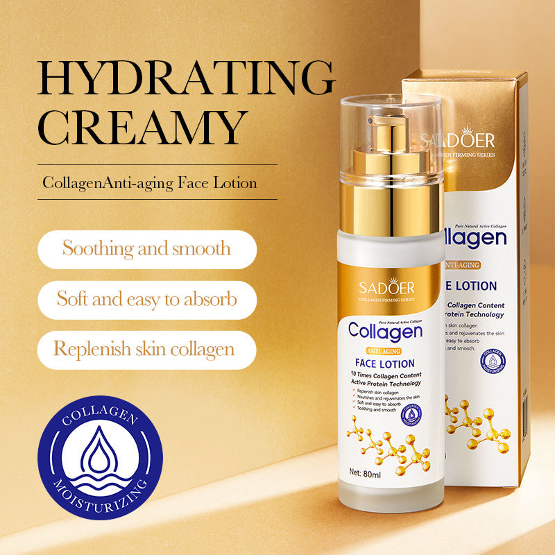 Collagen Lotion80mlSADOER Hydrating, moisturizing, refreshing essence lotion for  foreign trade wholesale
