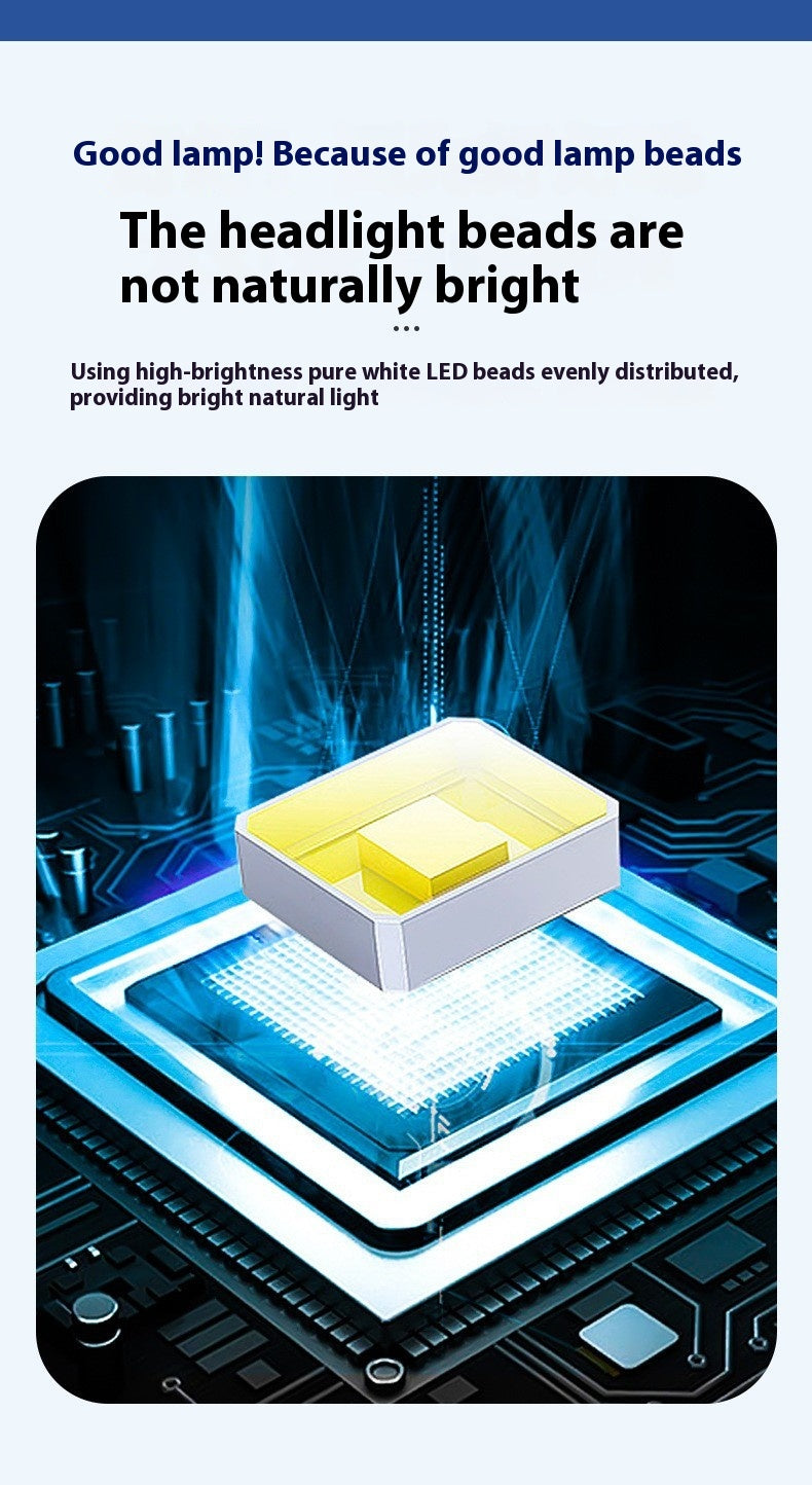 Solar Lamp Outdoor Super Bright Rainproof Lightning Protection Household Garden Lamp LED Aluminum Floodlight Street Lamp