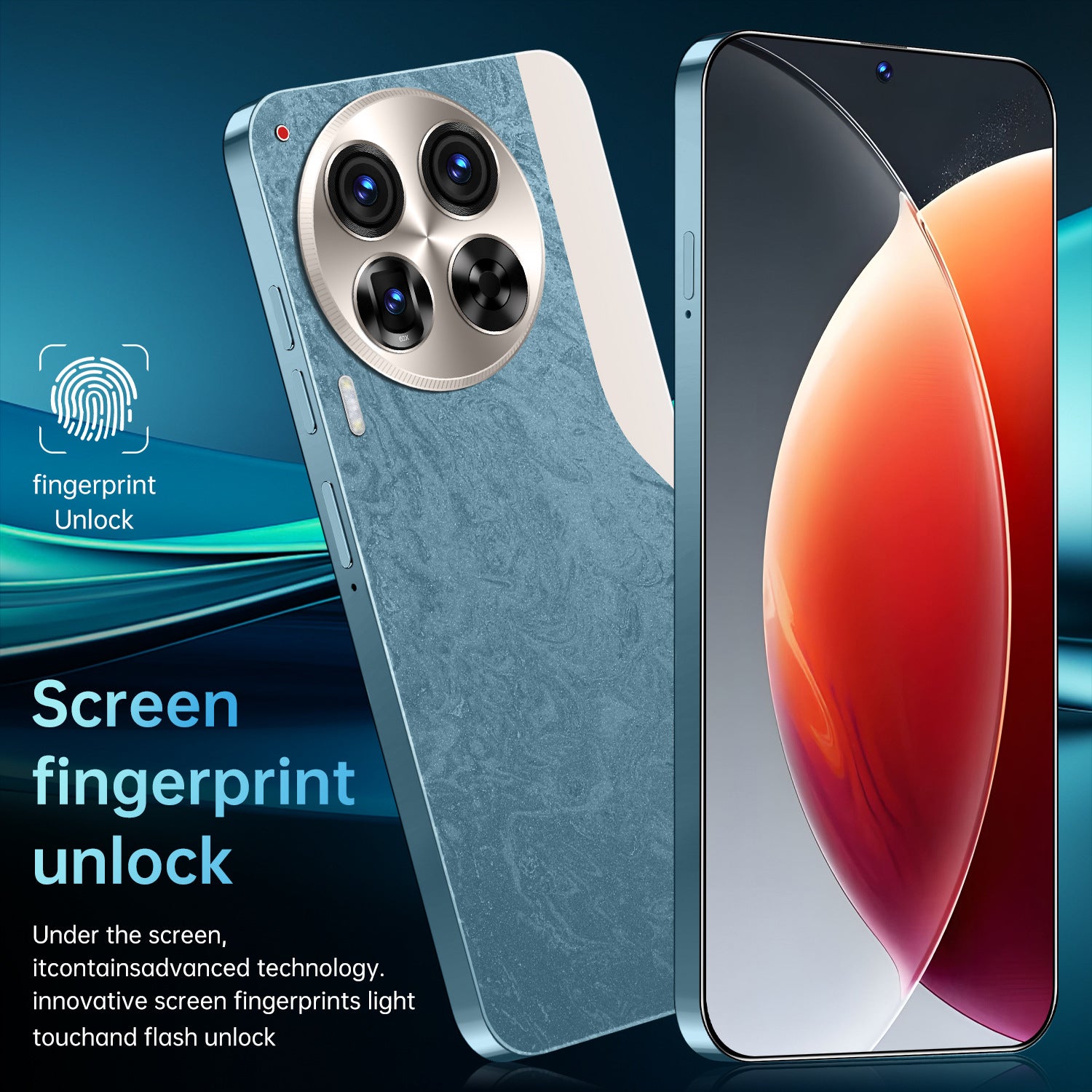 New model exclusive C30 Pro Original Smart5G Extra-large Screen Mobile Phone16+1T Overseas Version Direct Source Sale