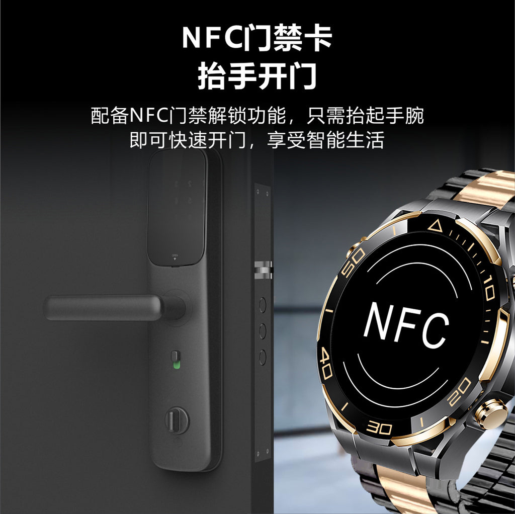 S30 Max Smart Watch1.52inch Bluetooth Call Heart Rate Step Count Sleep Monitoring Local Photo Album+Music