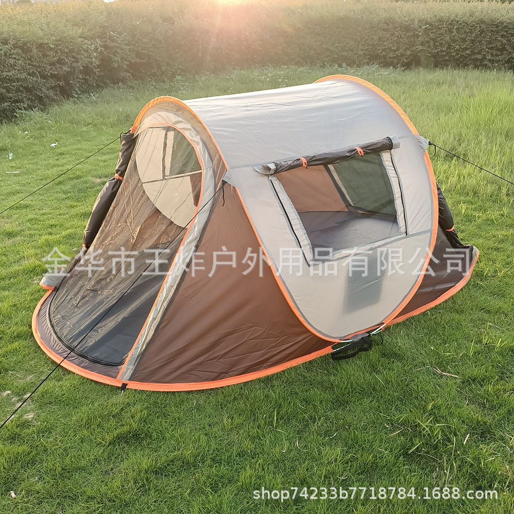 Automatic Hand Throw Quick Open Tent Indoor Children's Tent Camping Windproof Rainproof Sunproof Tent