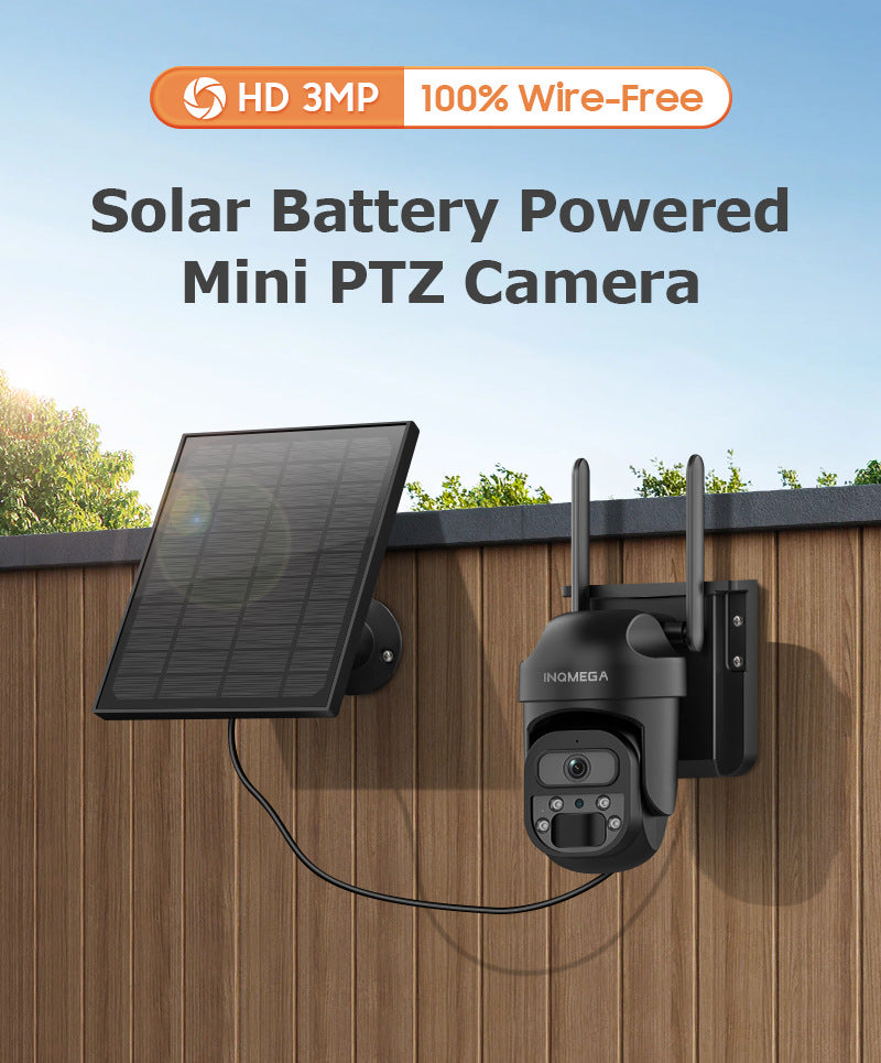 4G Solar Surveillance Camera Full Color Night Vision Network wif Low Power Gimbal Low Power Consumption Monitoring