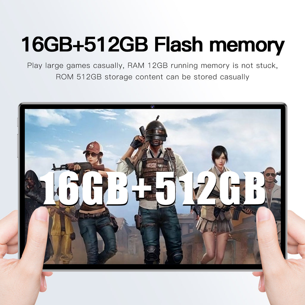 2025Hot-selling Tablet PC Inch10Nuclear Processor Call Tablet Max80 512G