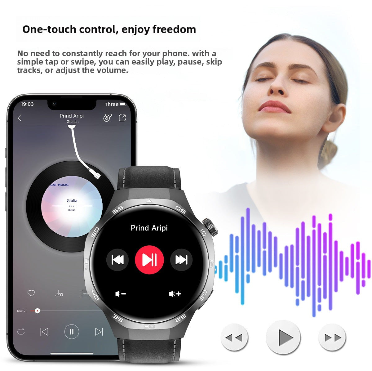 Watch5 Max Smart Watch1.52inch Bluetooth Call, Heart Rate Monitor, Pedometer, Sleep Monitoring, Waterproof, Shockproof, Dustproof Sports