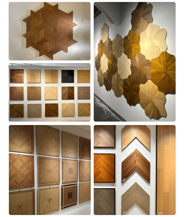 Customizable 12mm Engineered Black Walnut Wood Flooring Multilayer Luxury Hardwood Waterproof Exterior Outdoor Home Hotel
