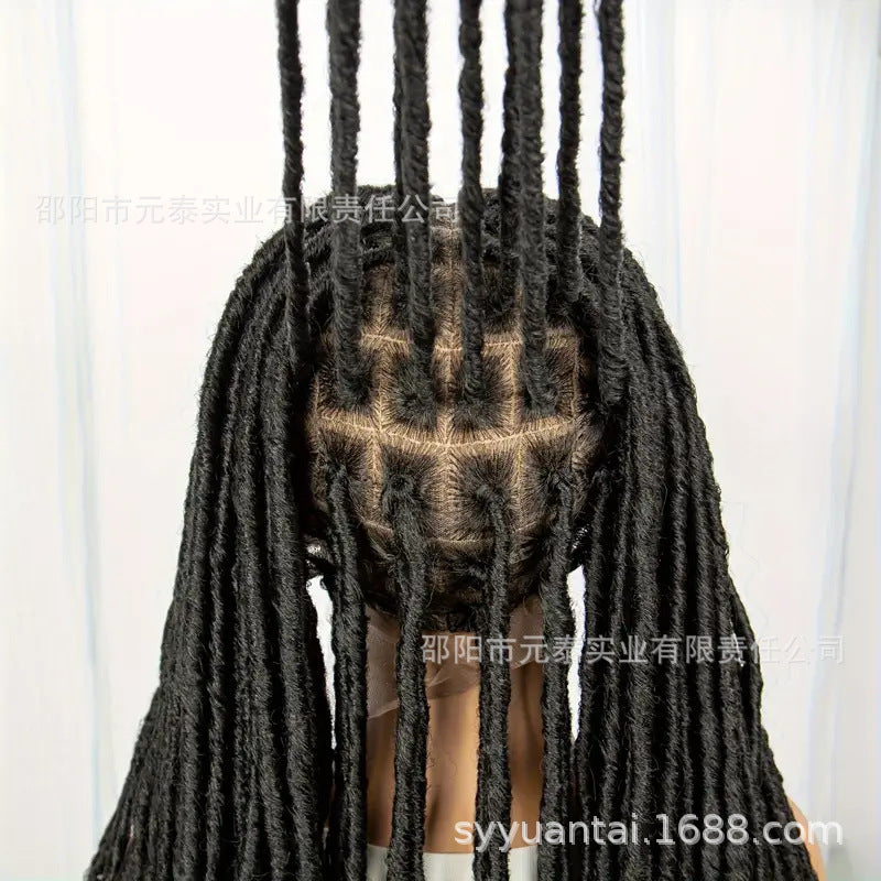 Synthetic Full Lace Wig Braided Wigs Goddess Crochet Box Wig