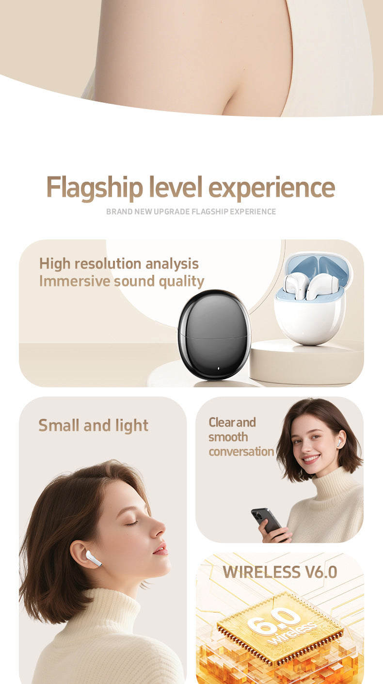 2025New M132Bluetooth Earbuds In-Ear High Sound Quality Long Battery Life Earbuds Wholesale Private Model Bluetooth Earbuds