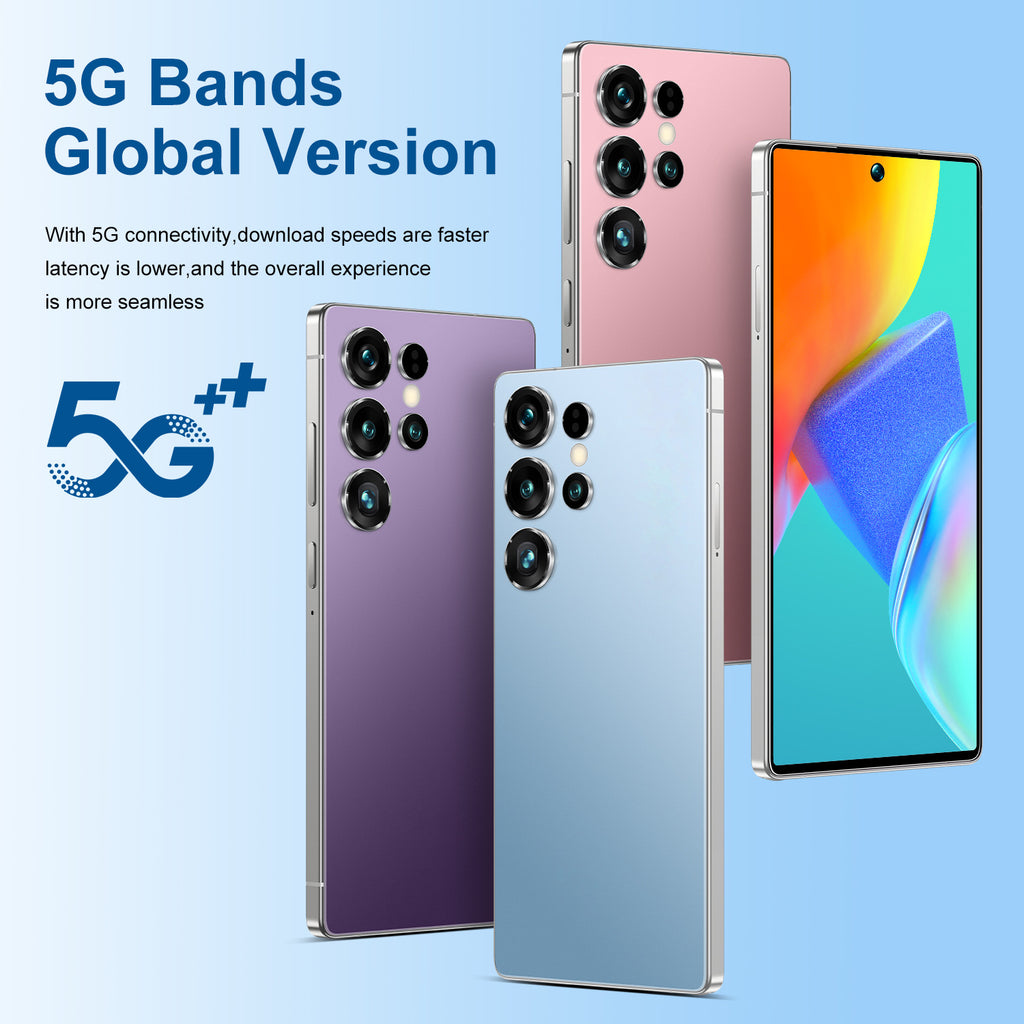 Smartphone S25 Ultra Android7.3Inch Hd Large Screen16+1T Mobile Phone Source Factory