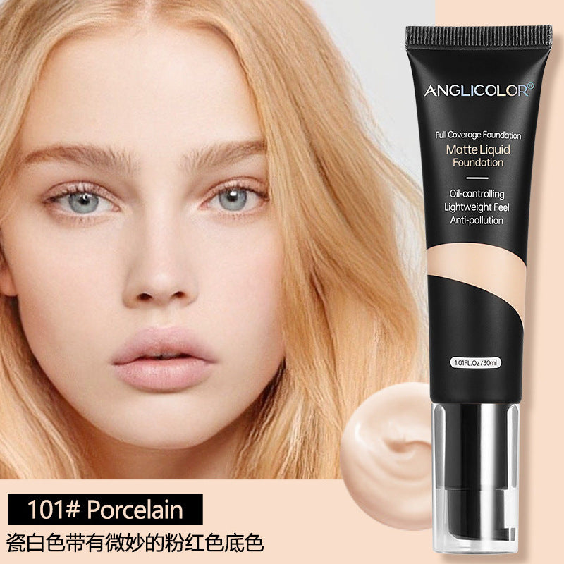 Long-lasting Concealing Foundation foundation Waterproof Oil Control Foundation Cream Non-Cakey Concealer