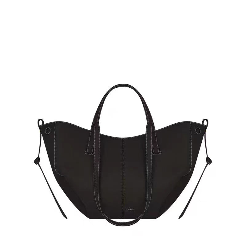 Trendy European and American Style Pleated Mother-Daughter Bag for Women with Wings, Tote Bag, Laptop Bag, Handbag, Shoulder Bag, Crossbody Bag, Underarm Bag