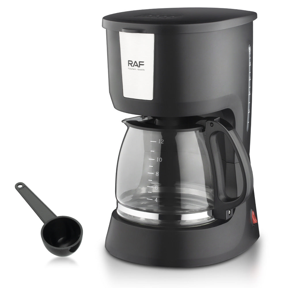 RAF European Standard Drip Coffee Maker Household Automatic Integrated Small Coffee Machine Office Bedroom Moka Pot