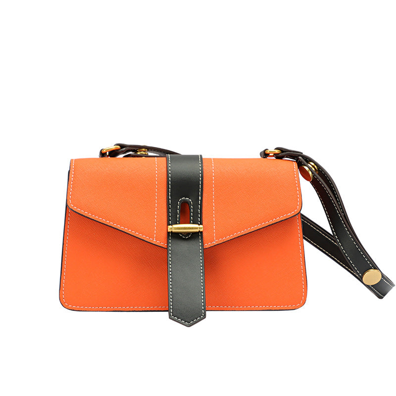 Korean Style Summer Trend Simple Fresh Versatile Women's Single Shoulder Crossbody Small Square Bag Female Internet Celebrity Same Style Women's Bag