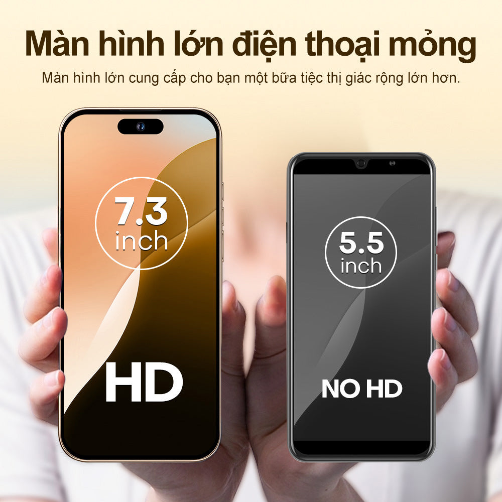 Mobile Phone TK Delivery i16ProMAX4+64Large Screen16pro New Android Phone Hot Sale List