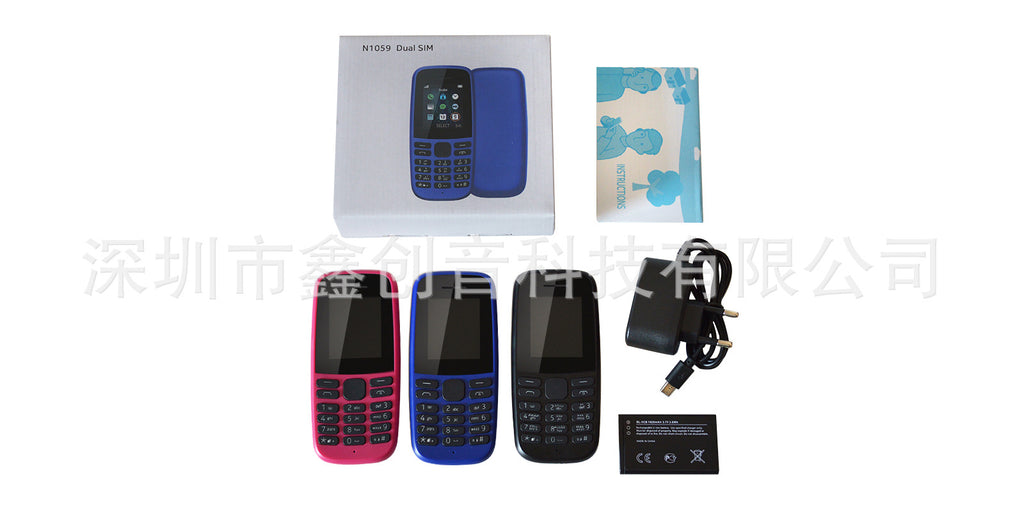 New model of Straight Button Telephone106Feature Phone105Low-end Elderly Phone TK Multi-card2G Mobile Phone GMS