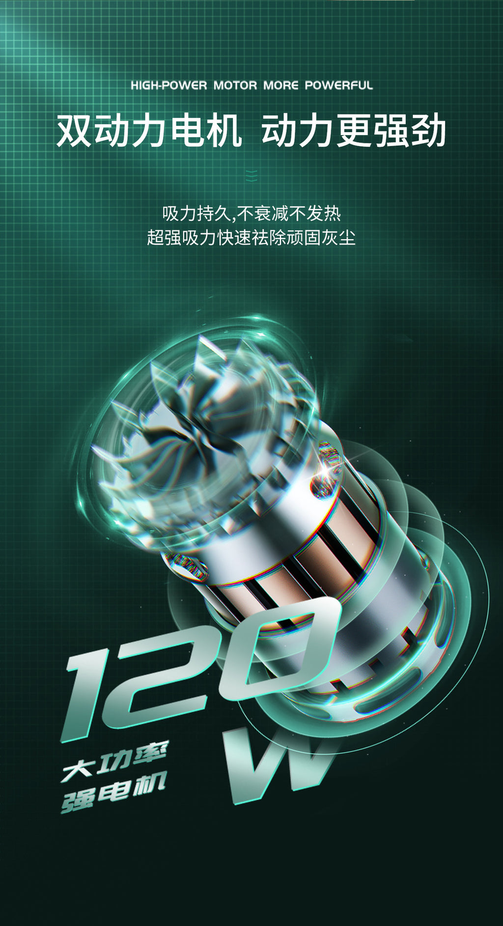 Portable Car Vacuum Cleaner Wireless Charging Handheld Car Home High Power Multifunctional Small Vacuum Cleaner