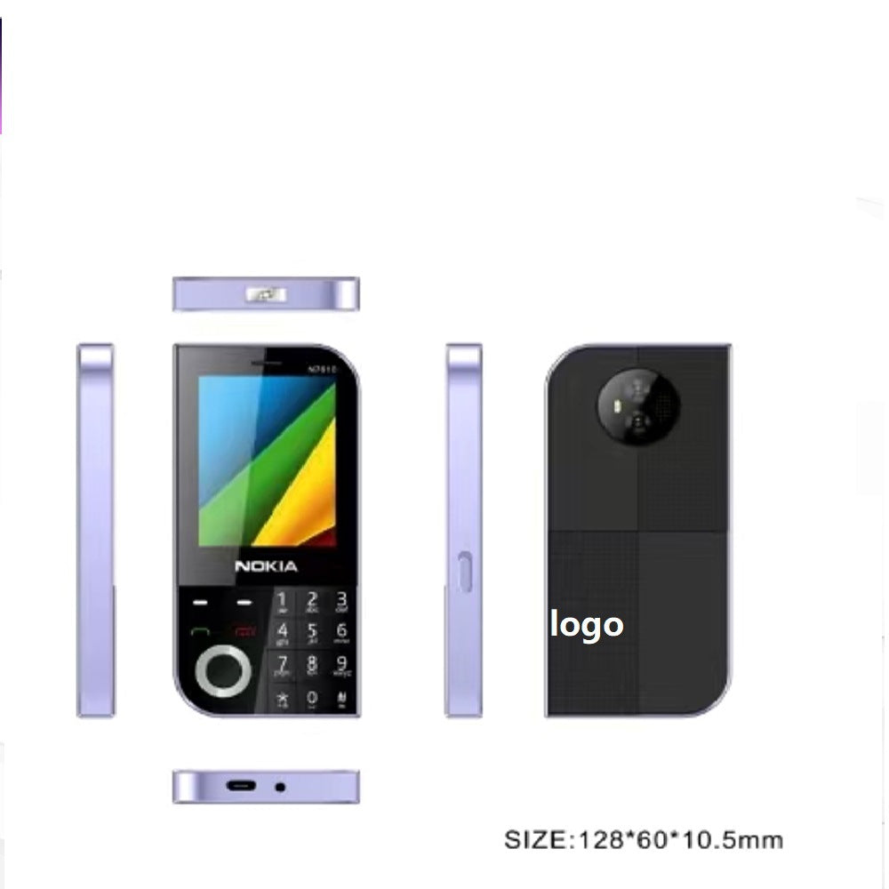2024New Model Bulk Production2GGSM Large Screen2.81-inch button phone for elderly and students with long standby time