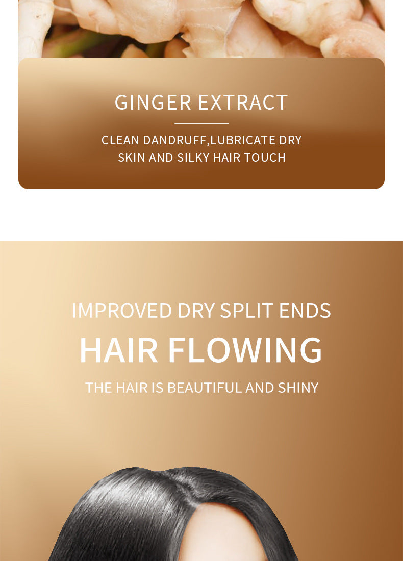Ginger Hair Mask500g SADOER Moisturizing and Smooth Hair Care  Foreign Trade Live Wholesale