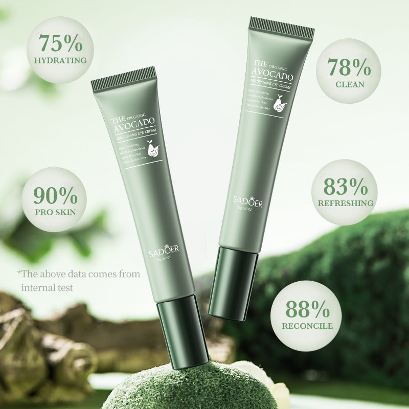 Avocado Eye Cream20g SADOER Moisturize and Improve Dark Circles, Eye Wrinkles, and Eye Bags Cross-Border Wholesale