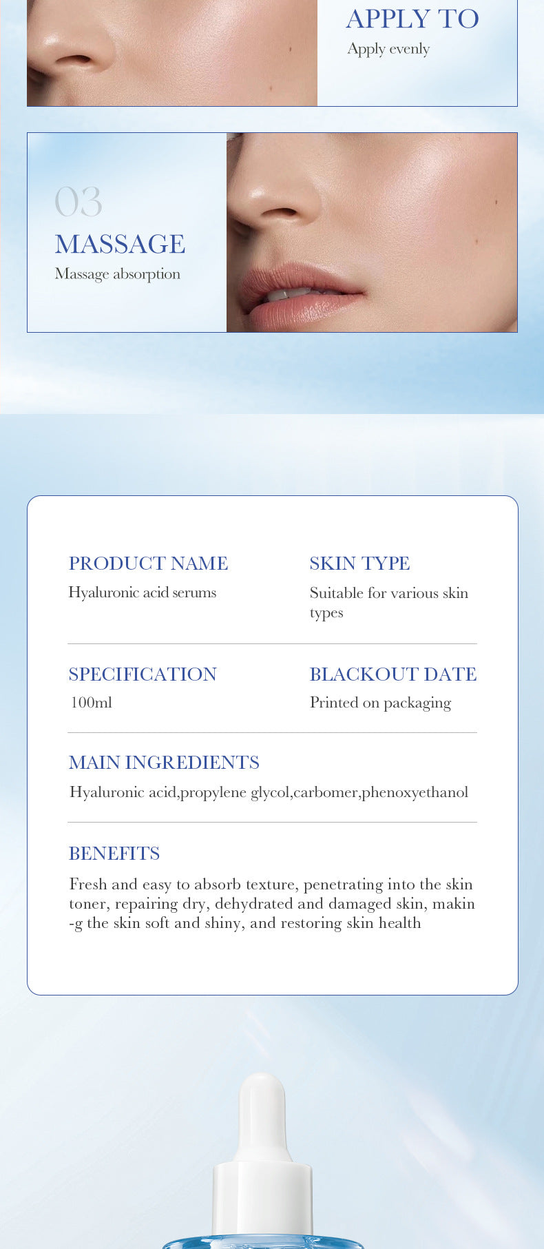 Sakura Essence100ml SADOER Collagen elastic moisturizing essence  wholesale