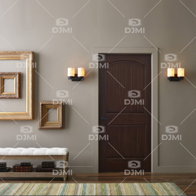 Indoor Wood Door Solid Interior Modern Doors Environmental protection Material