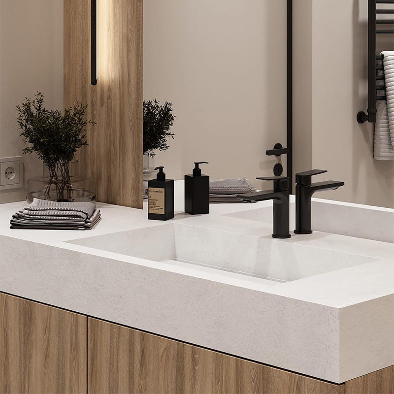 Rock Board Integrated Wash Basin Combination Solid Wood Bathroom Cabinet,wall Cabinet,bathroom Basin Cabinet